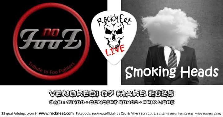 Smoking Heads et No Foo'Z au Rock N Eat