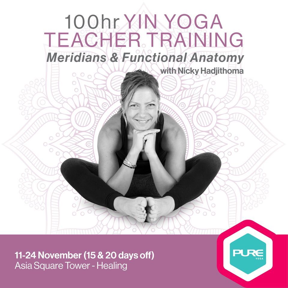 100hr Yin Yoga Teacher Training - Meridians & Functional Anatomy