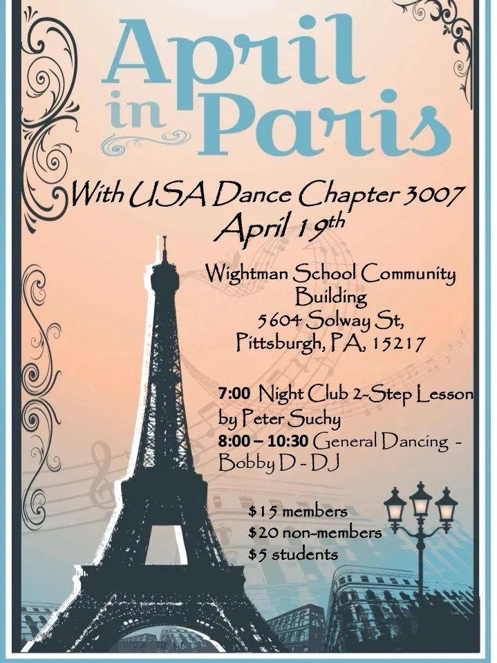 USA Dance: Springtime in Paris