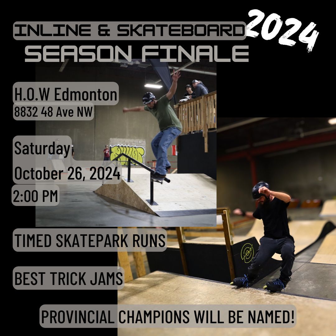 Skateboard and Inline Freestyle Season Finale Competition