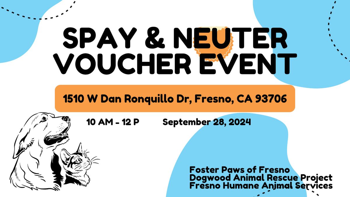 Spay & Neuter Voucher Event