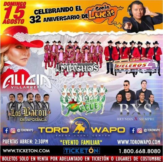 PERRIS CA ( TORO WAPO ARENA EVENT CENTER )