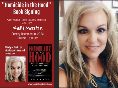 Homicide in the Hood Book Signing, Author Kelli Martin