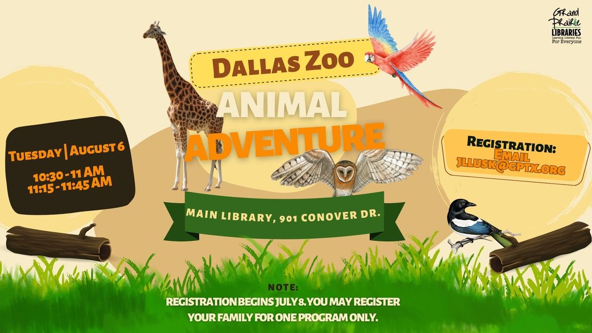 Dallas Zoo Animal Adventures