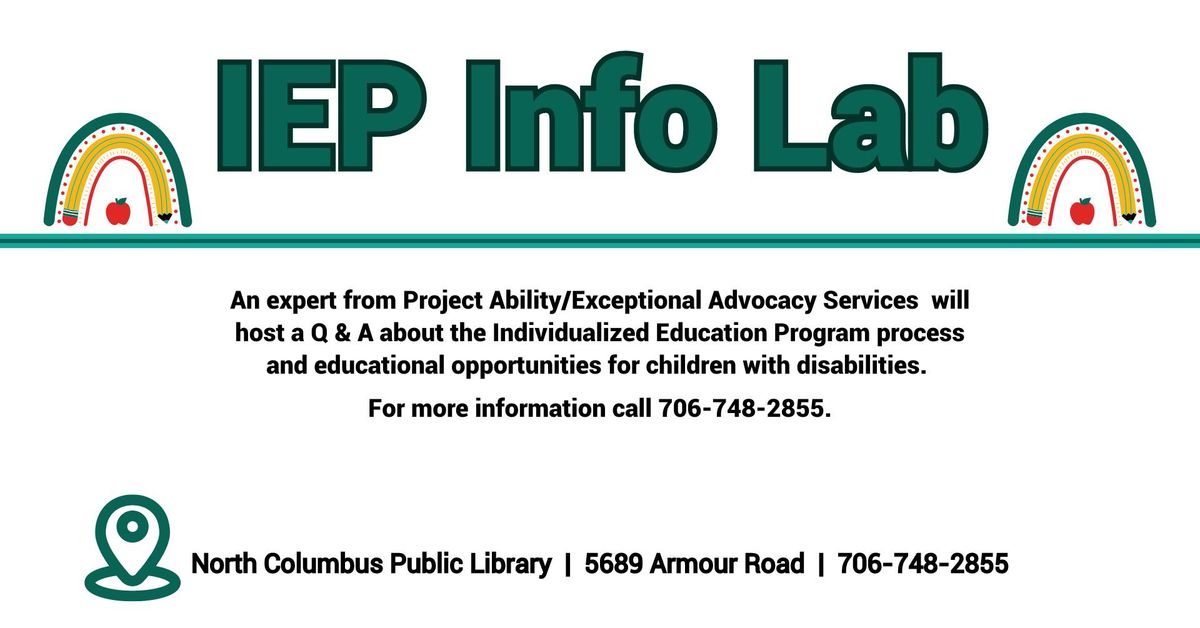 IEP Info Lab