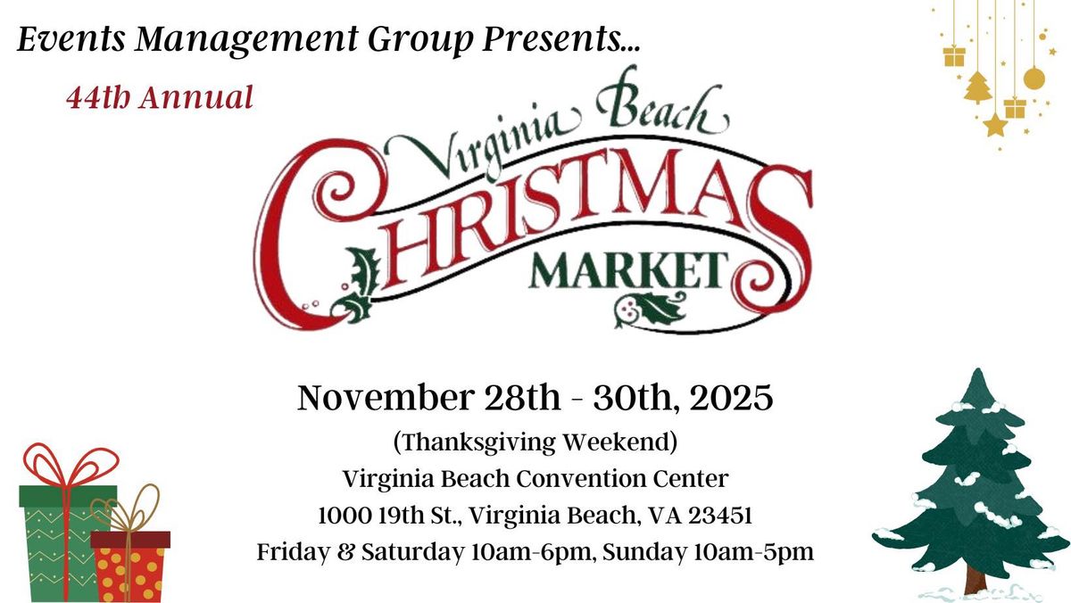 44th Annual Virginia Beach Christmas Market