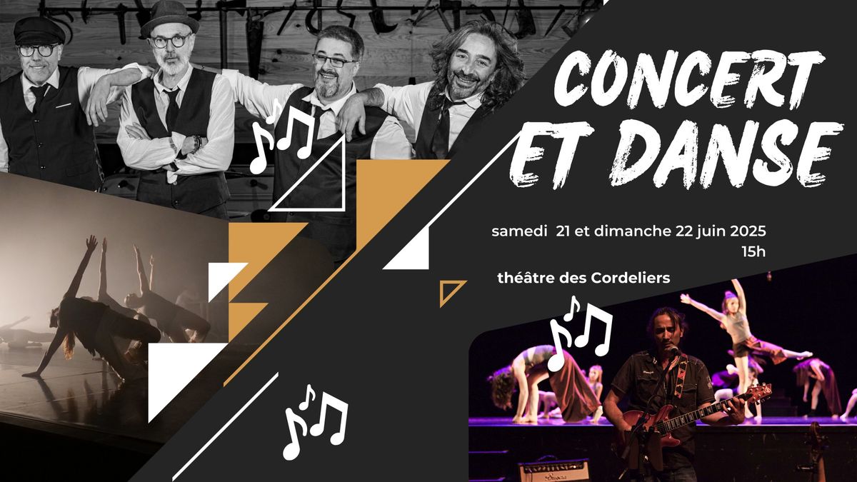 Concert et spectacle de danse 