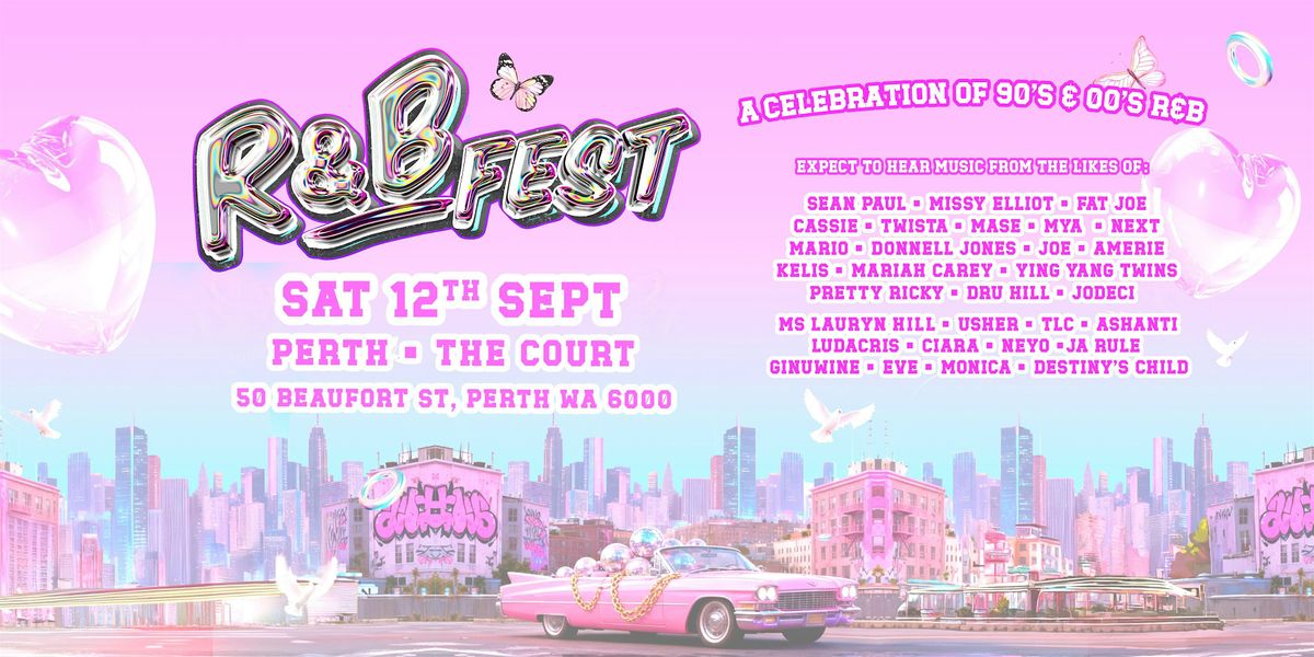 R&B Fest Is Coming To Perth!