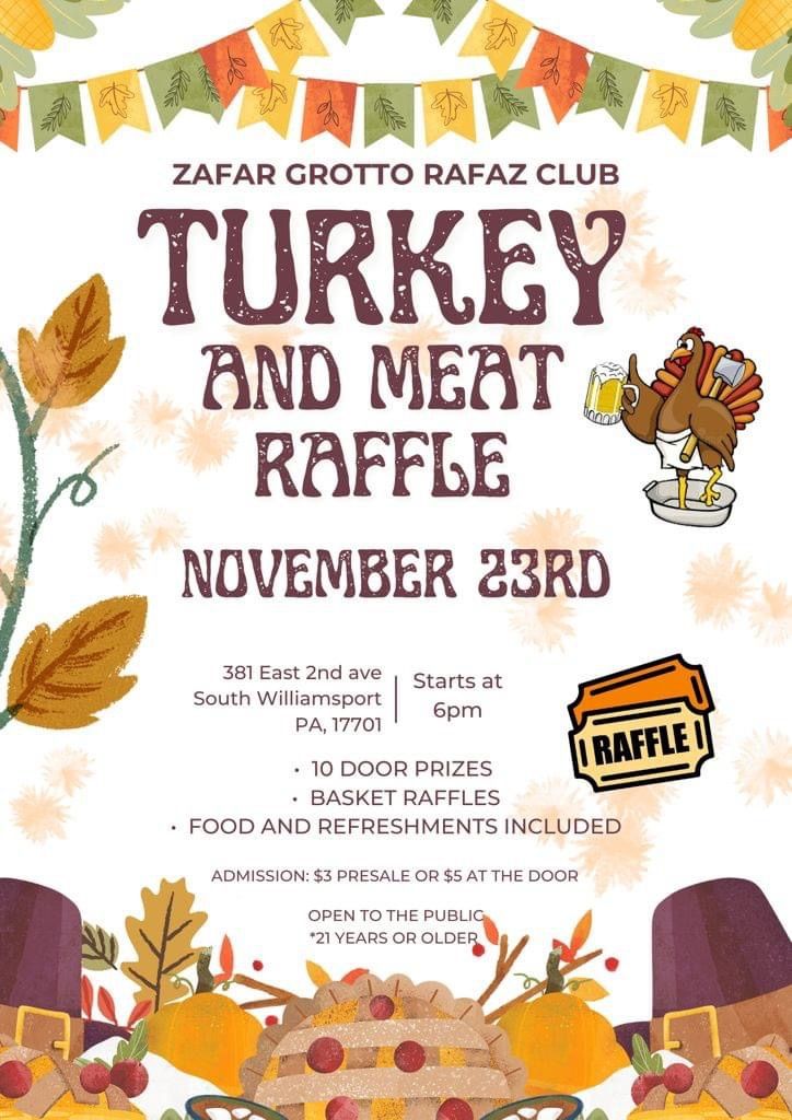 Turkey & Meat Raffle