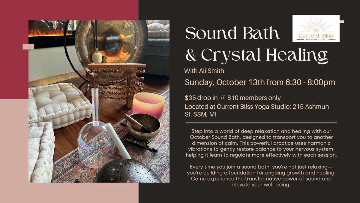 Sound Bath & Crystal Healing