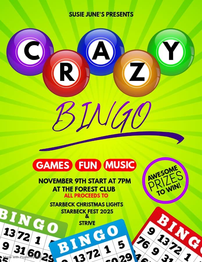 Susie June\u2019s Crazy Bingo 