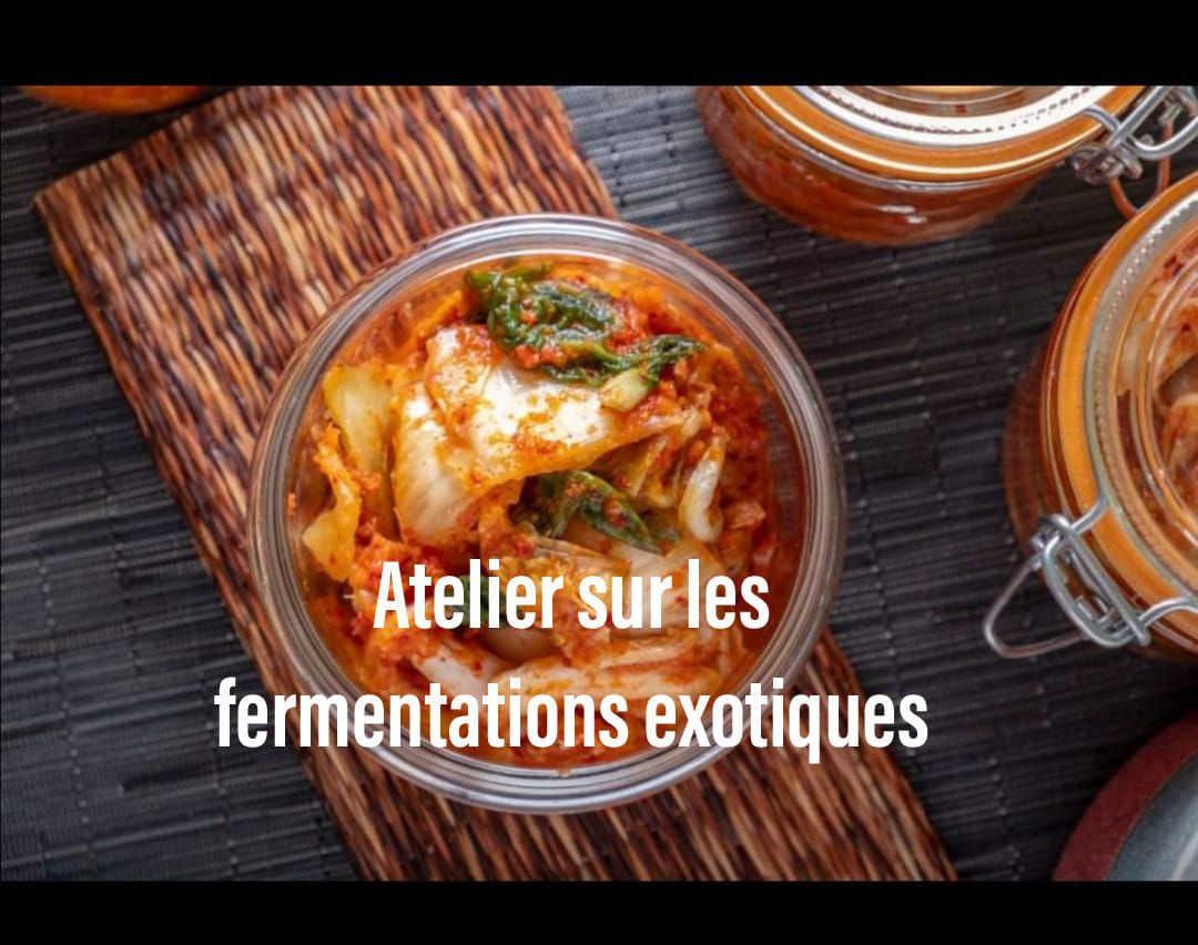 Atelier: fermentation exotique de l\u00e9gumes (kimchi & autres)