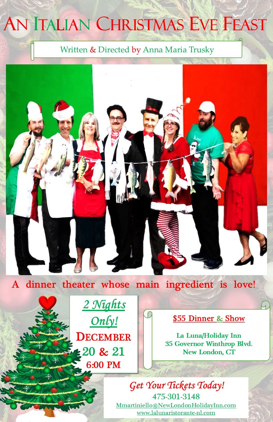 An Italian Christmas Eve Feast--December 20 & 21!