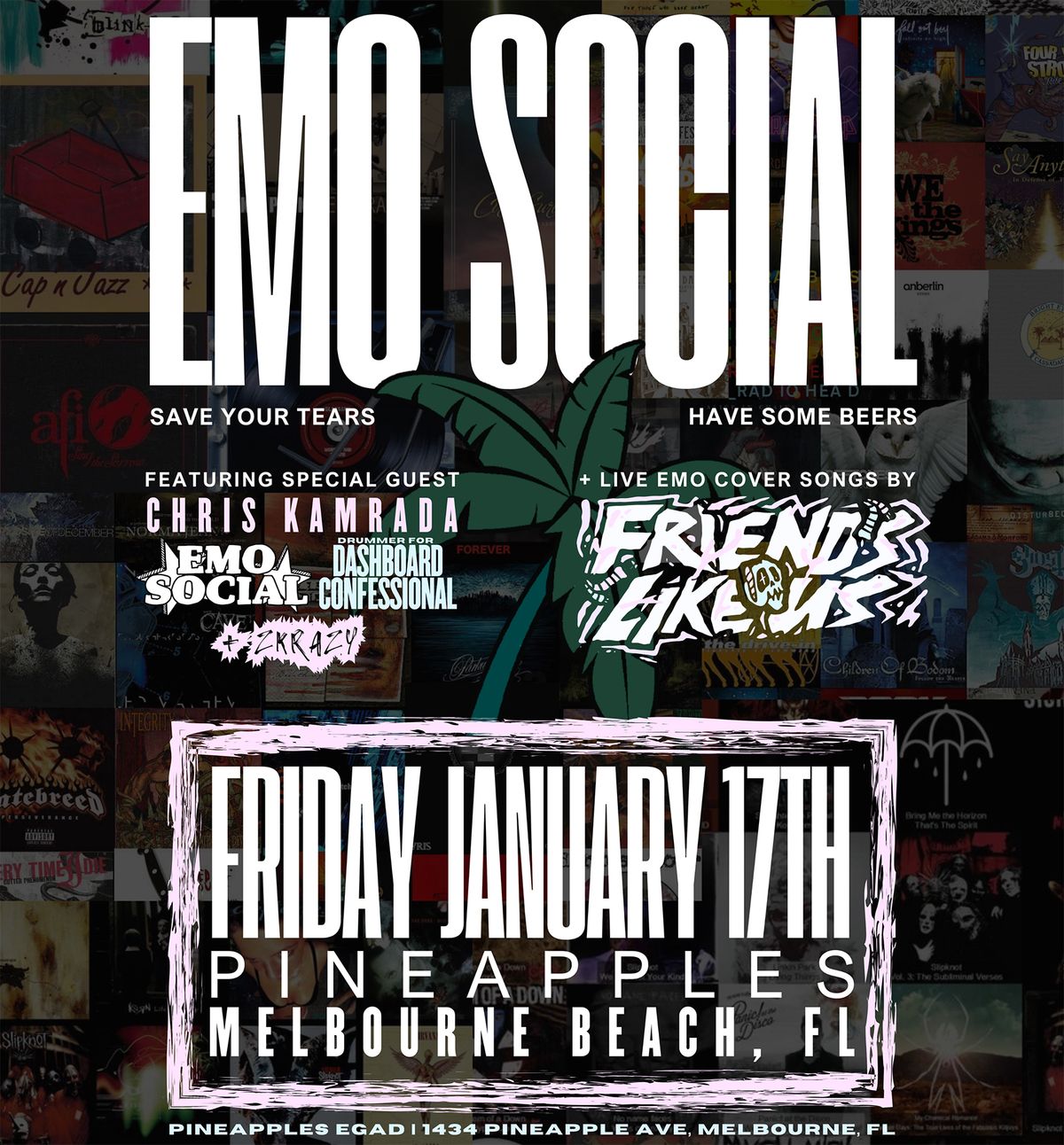 Emo Social w\/ Chris Kamrada (Dashboard Confessional) ft. Friends Like Us