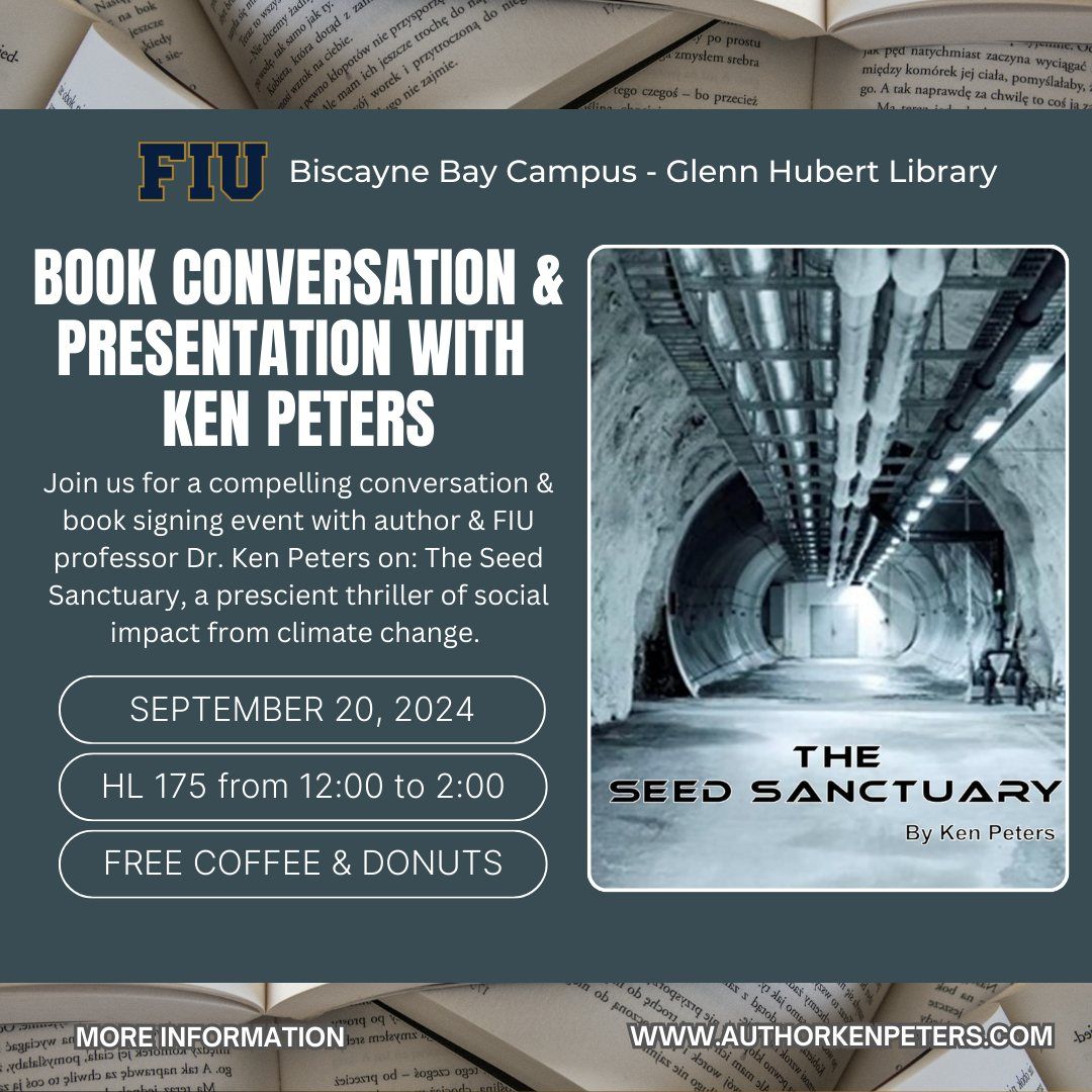 FREE EVENT: Join us on September 20 at the FIU BBC Hubert Library