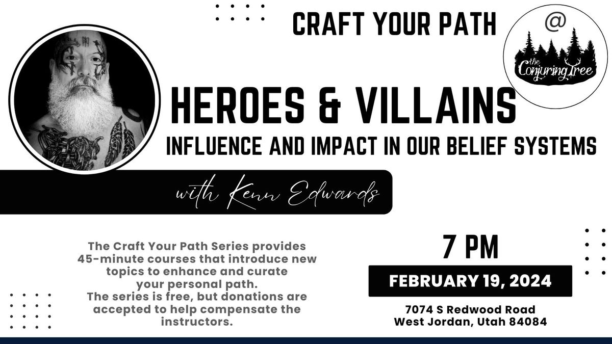 Craft Your Path - Heroes and Villains