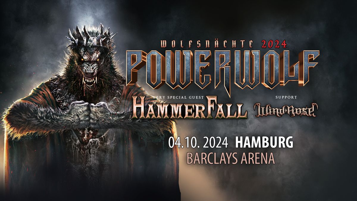 POWERWOLF - Wolfsn\u00e4chte 2024 | Hamburg