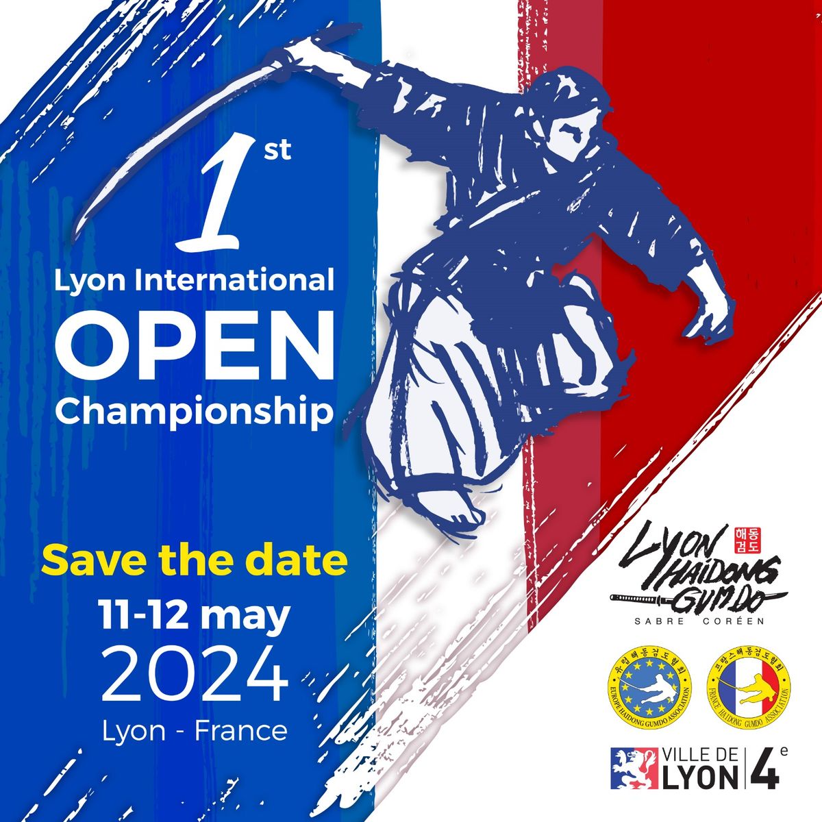 1st Lyon international Open Championship, Haidong Gumdo!