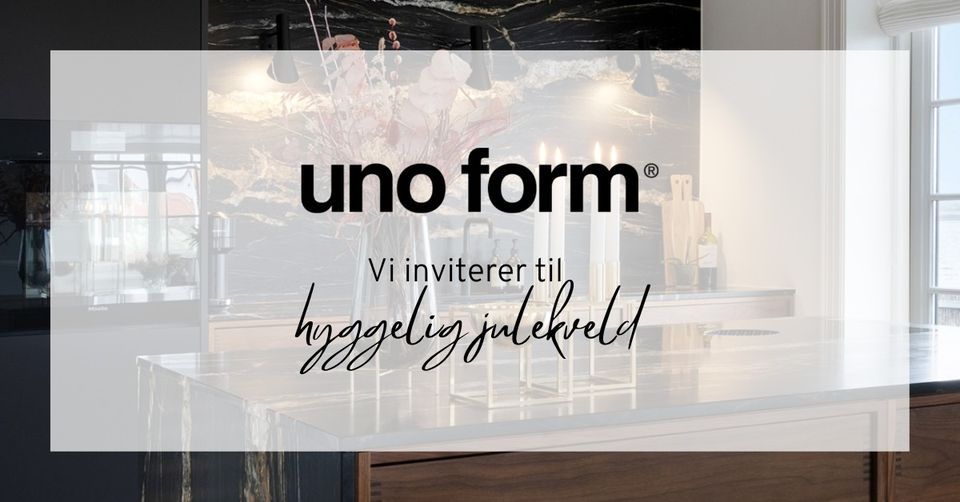 uno form inviterer til hyggelig julestemning!