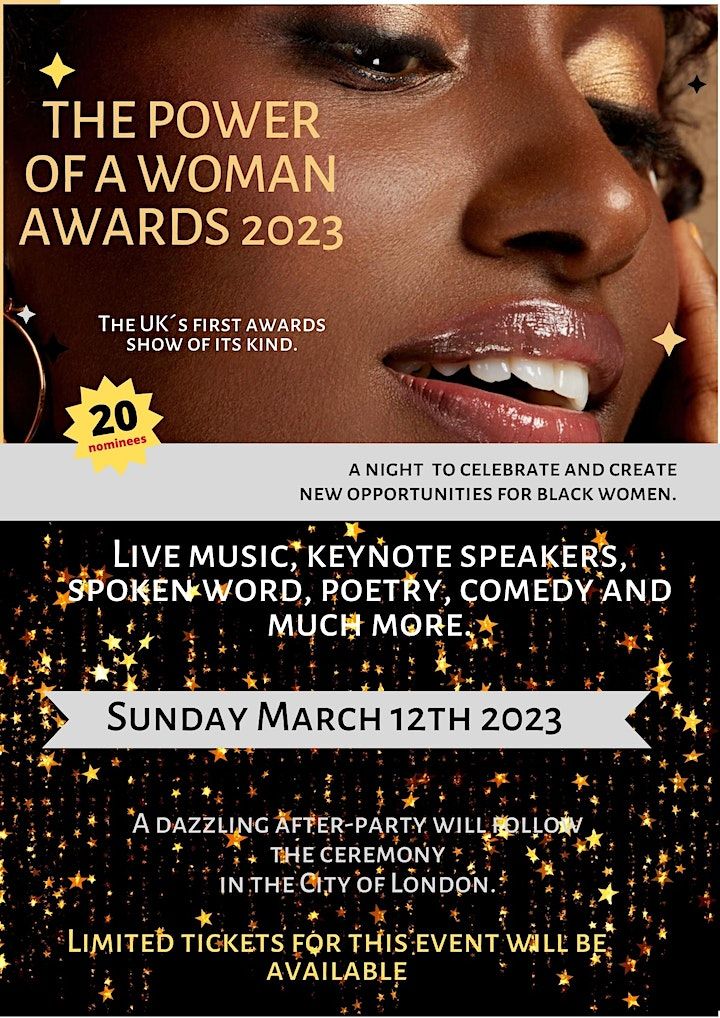THE POWER OF A WOMAN AWARDS 2023, Proud City, London, 12 March to 13 March