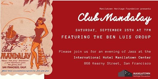 Club Mandalay presents the Ben Luis Group