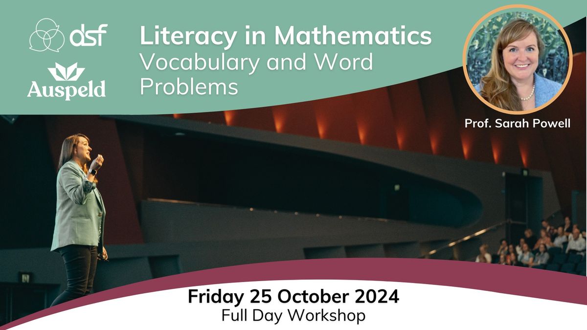 Literacy in Mathematics: Vocabulary and Word Problems