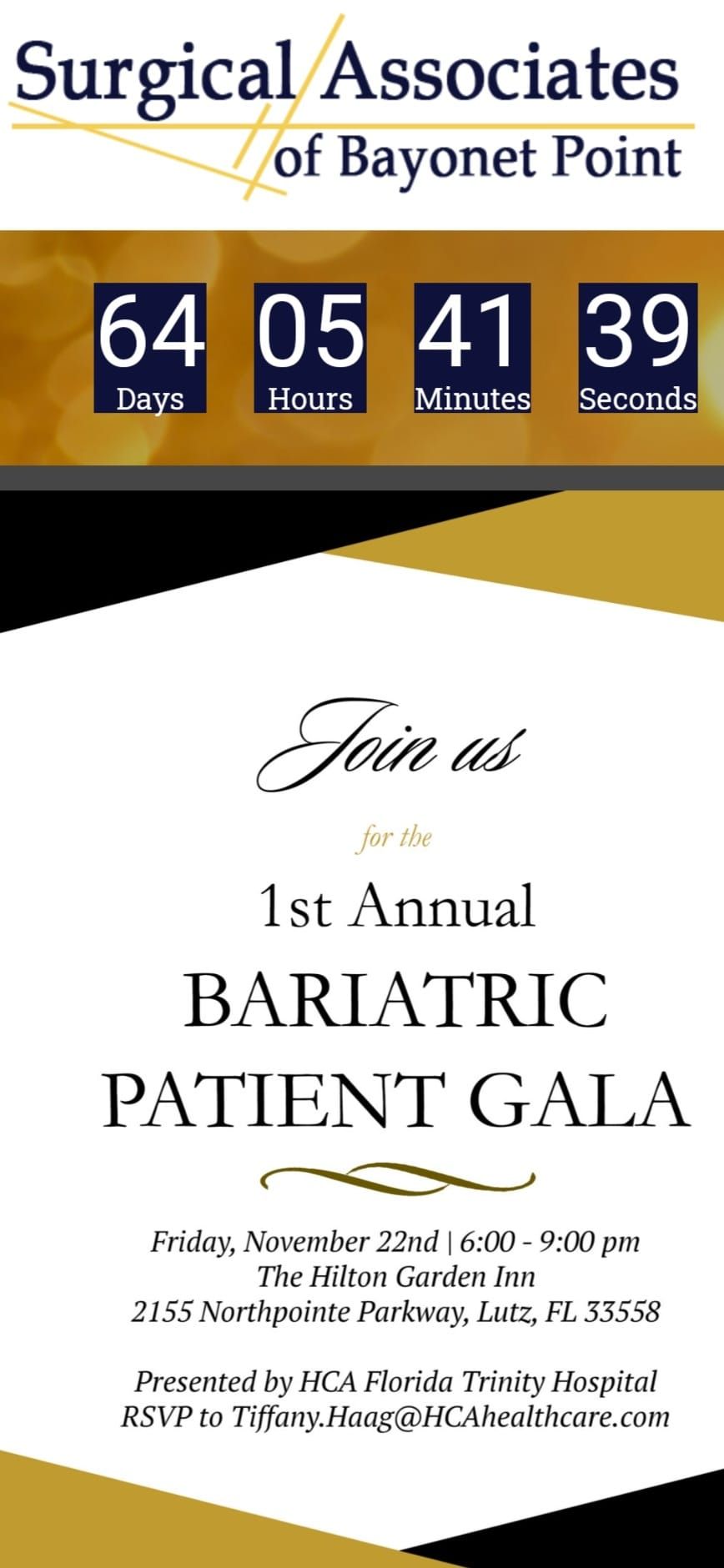 1st Annual BARIATRIC PATIENT GALA