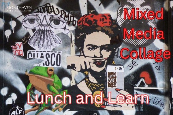 Lunch and Learn: Collage and Composition Mixed Media Art Class with Ashley Mintz