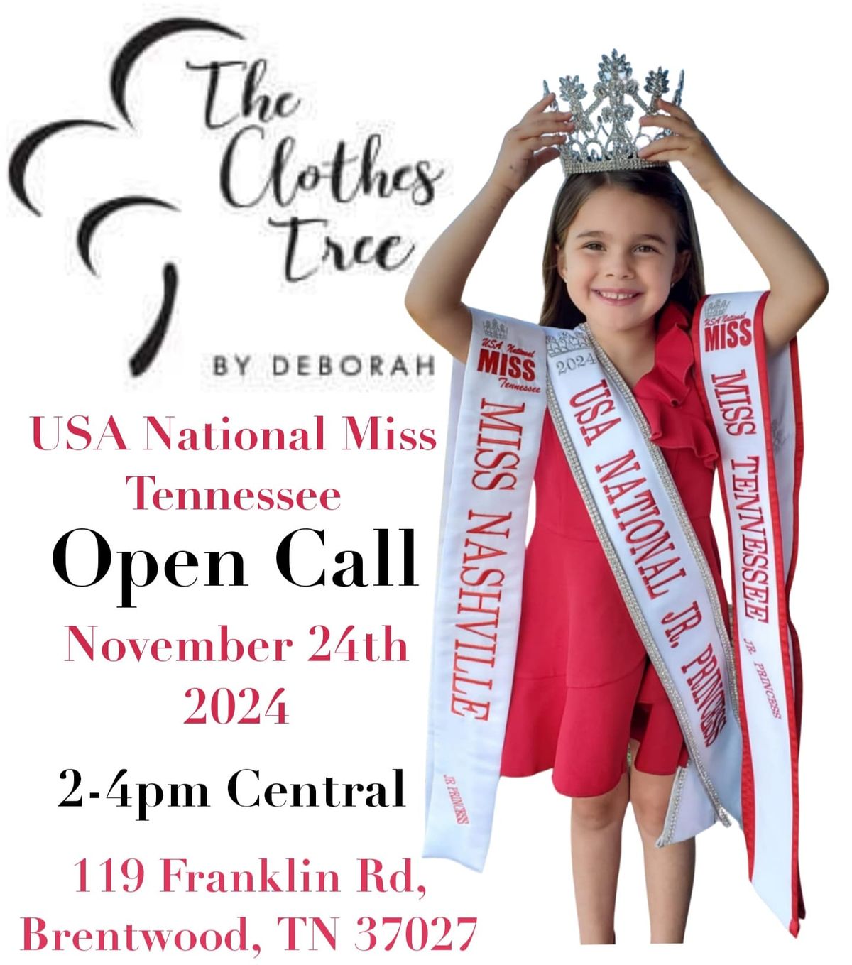 Open Call at The Clothes Tree Nashville