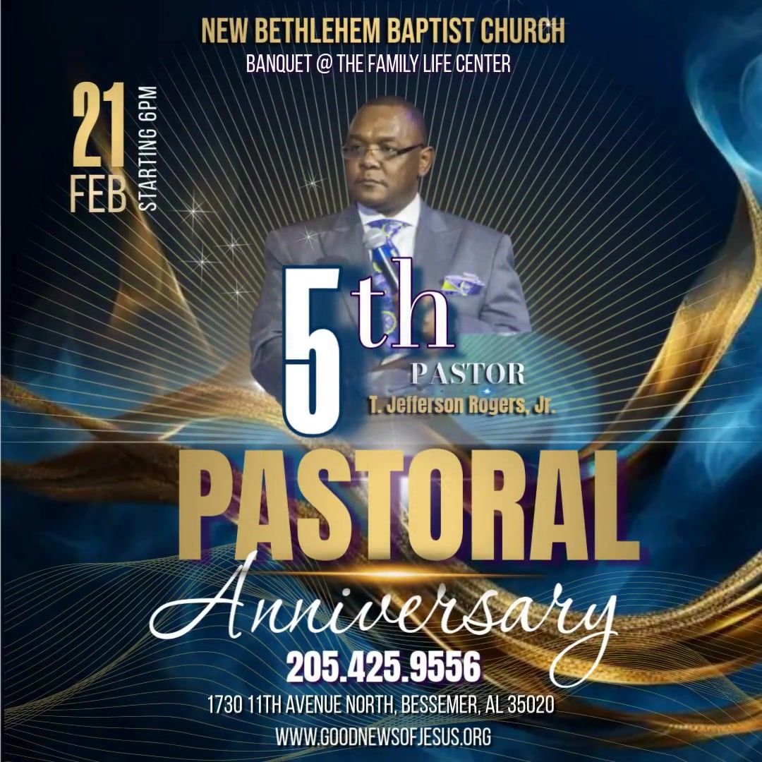 5th Pastoral Anniversary Banquet @ the Family LIFE CENTER