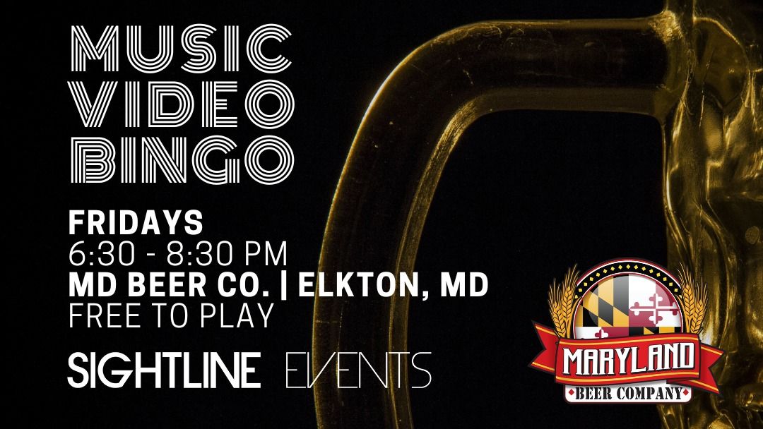 Maryland Beer Music Video Bingo