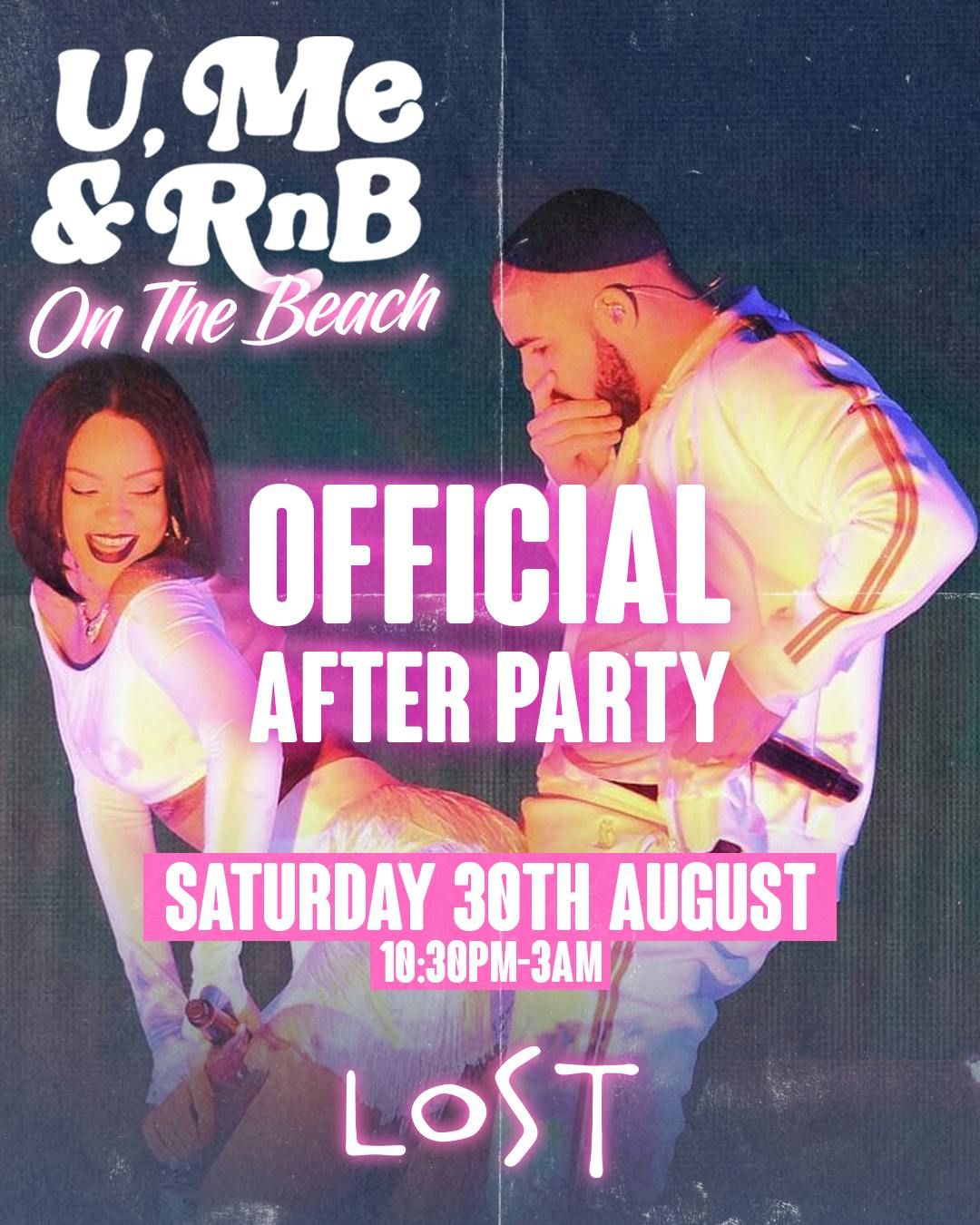 U, ME &amp; RNB ON THE BEACH AFTER PARTY