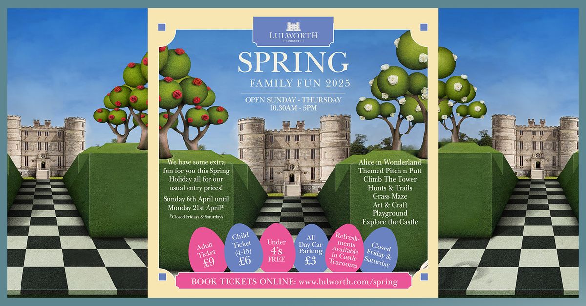 Spring Family Fun at Lulworth Castle