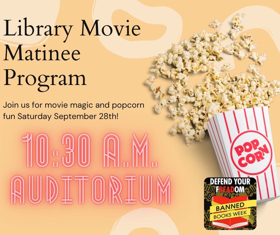 Library Movie Matinee Program