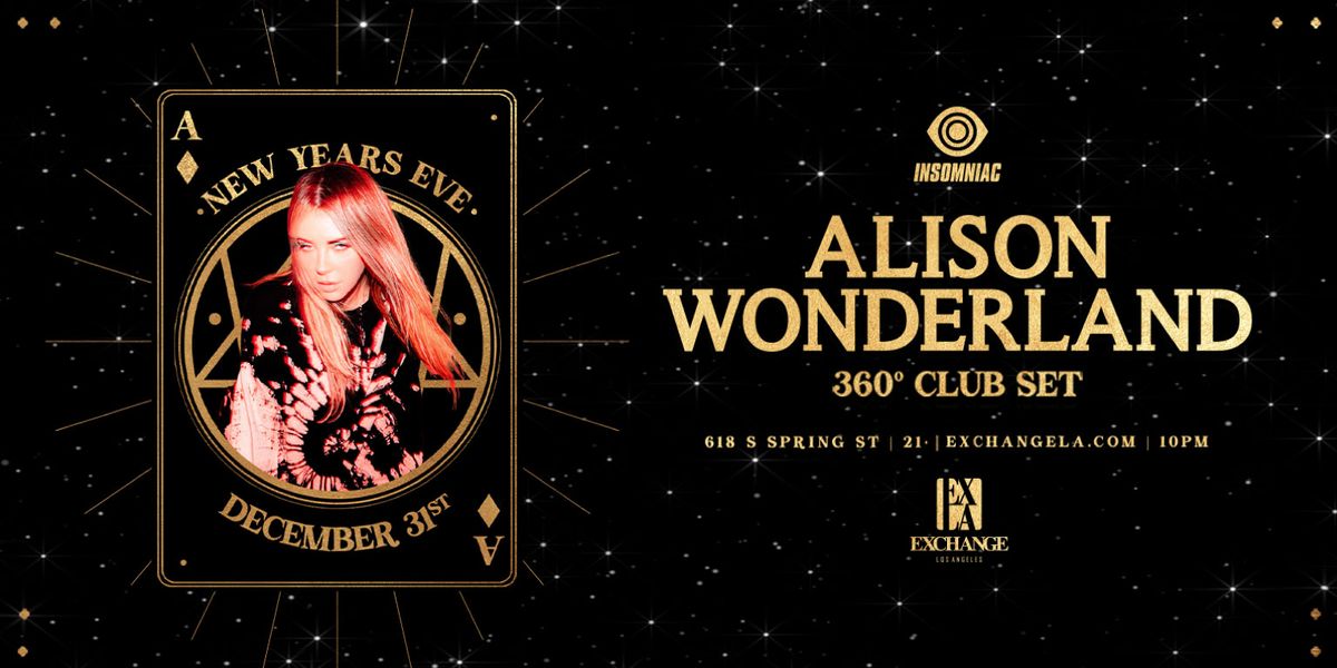 Alison Wonderland (21+)