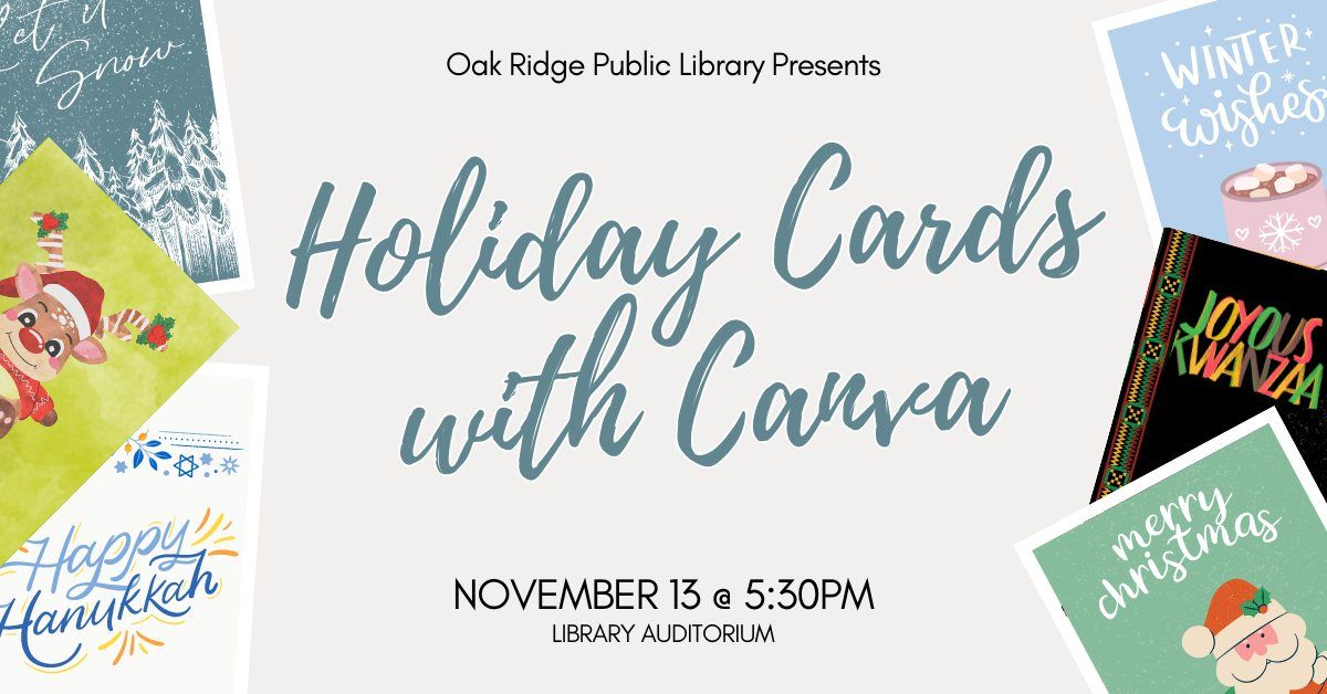 Holiday Cards with Canva