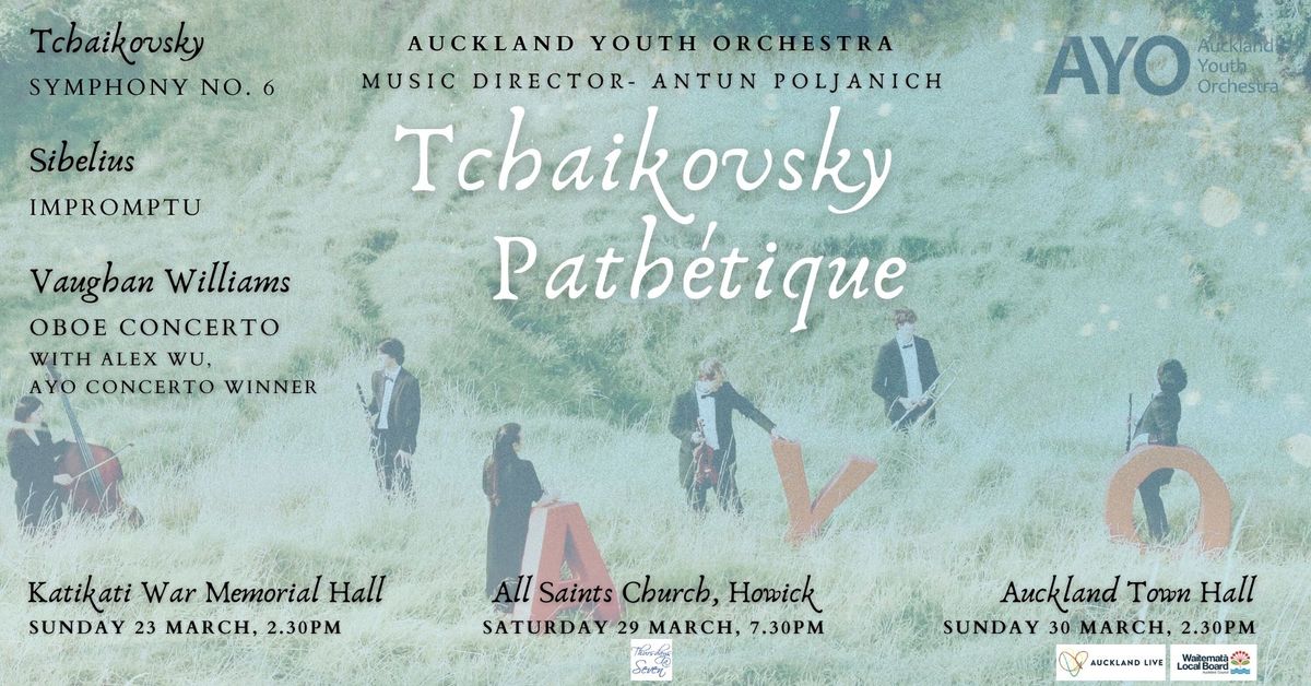 Auckland Youth Orchestra- Tchaikovsky Pathetique- Town Hall