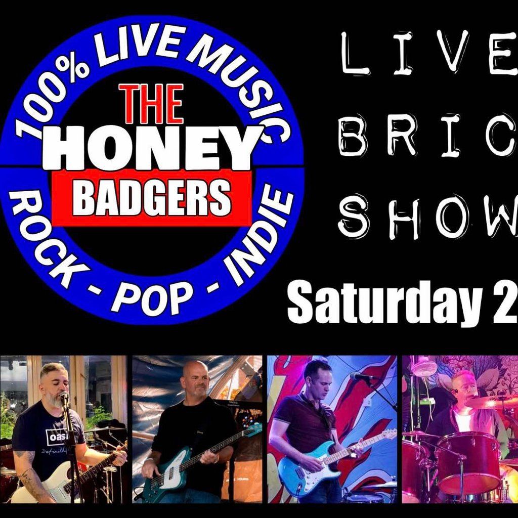 The Honey Badgers Indie Brit-Pop N Rock Night