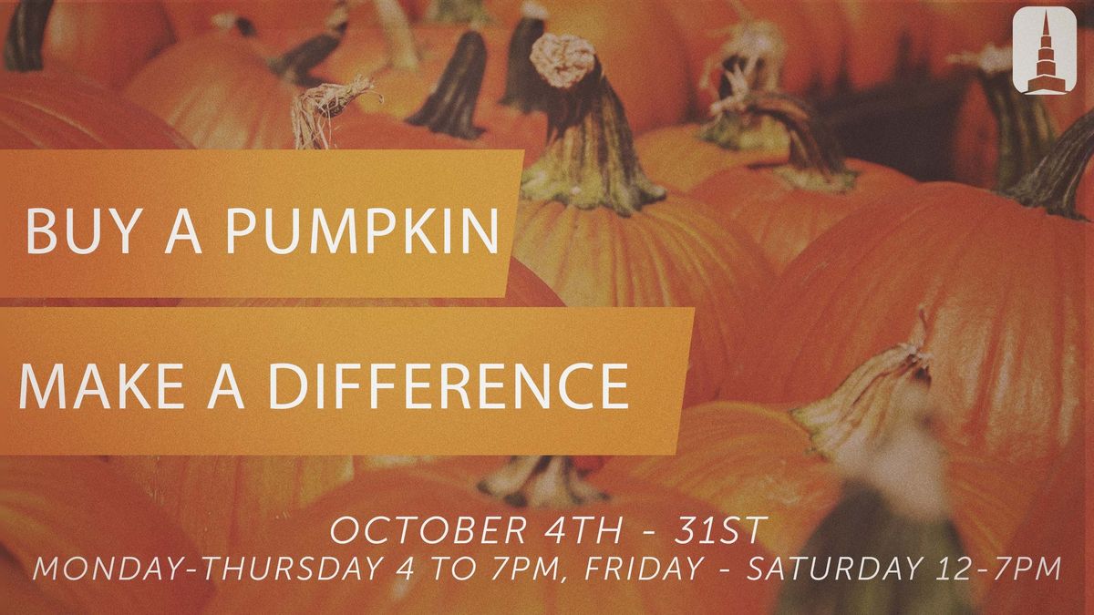 Buy a Pumpkin Make a Difference Opening Day with Live Music