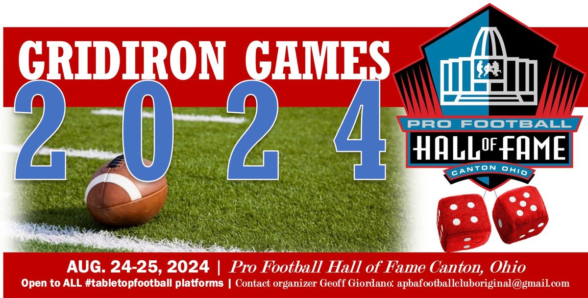Gridiron Games 2024 at the Pro Football Hall of Fame