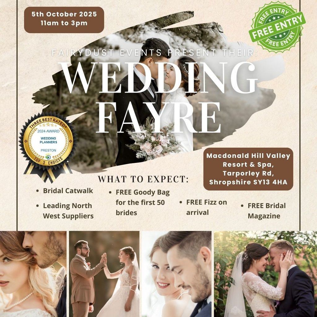 Wedding Fayre - Macdonald Hill Valley Golf Resort and Spa