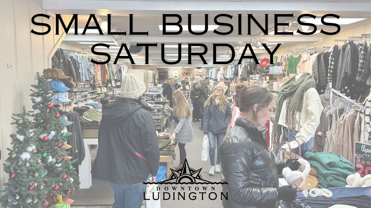 Small Business Saturday in Downtown Ludington