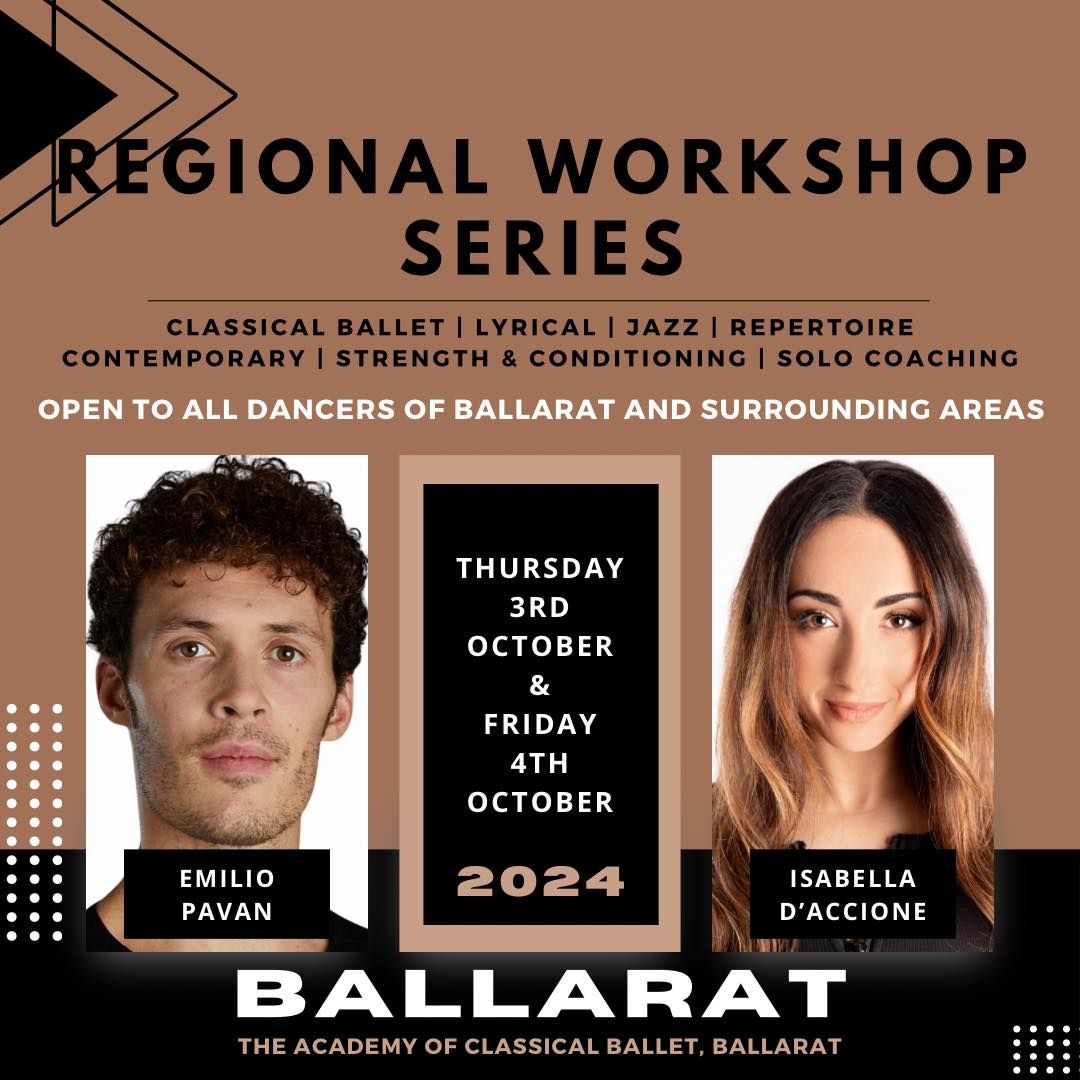 BALLARAT \/\/ Regional Workshop Series