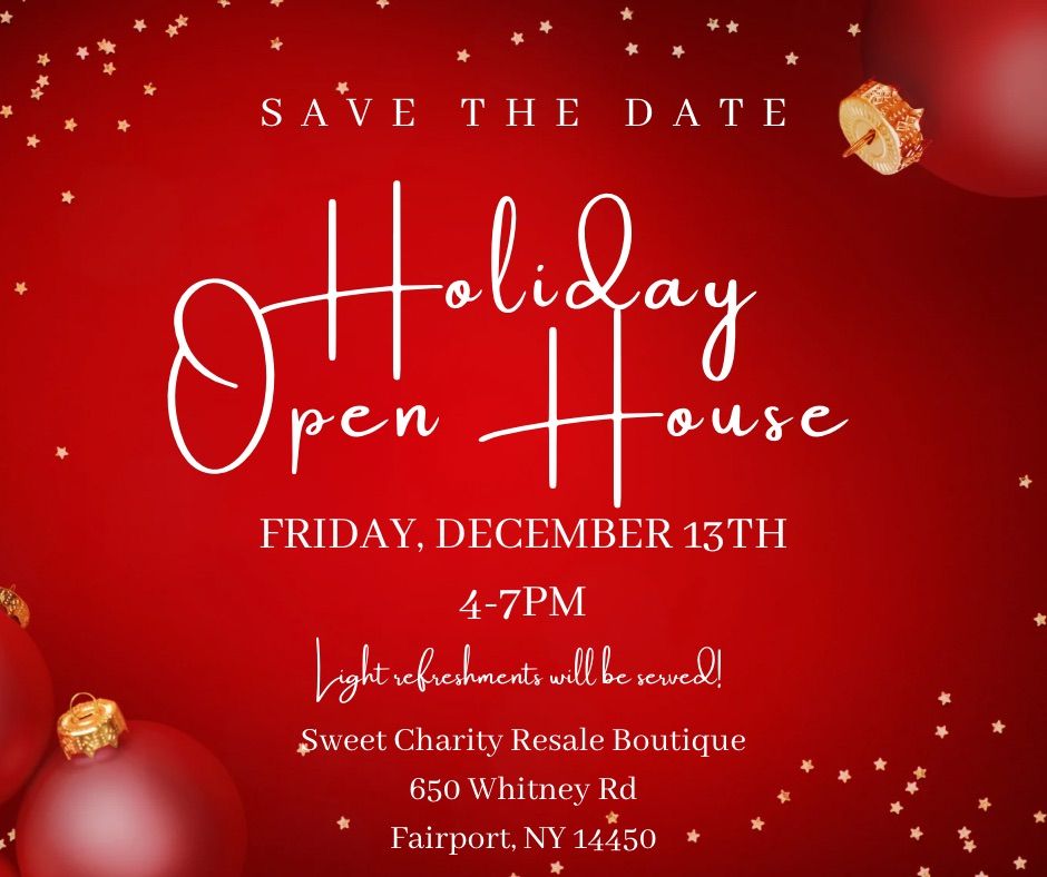 Sweet Charity Holiday Open House