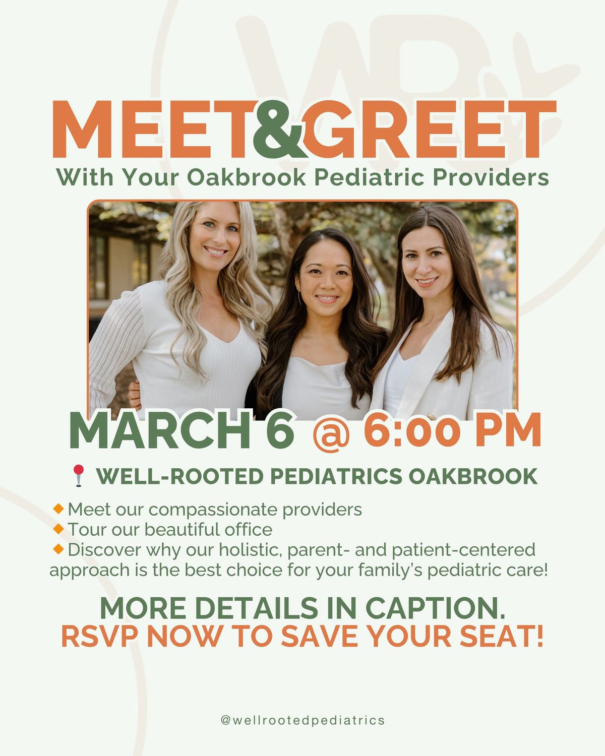 Meet & Greet with your Oakbrook Pediatric Providers!