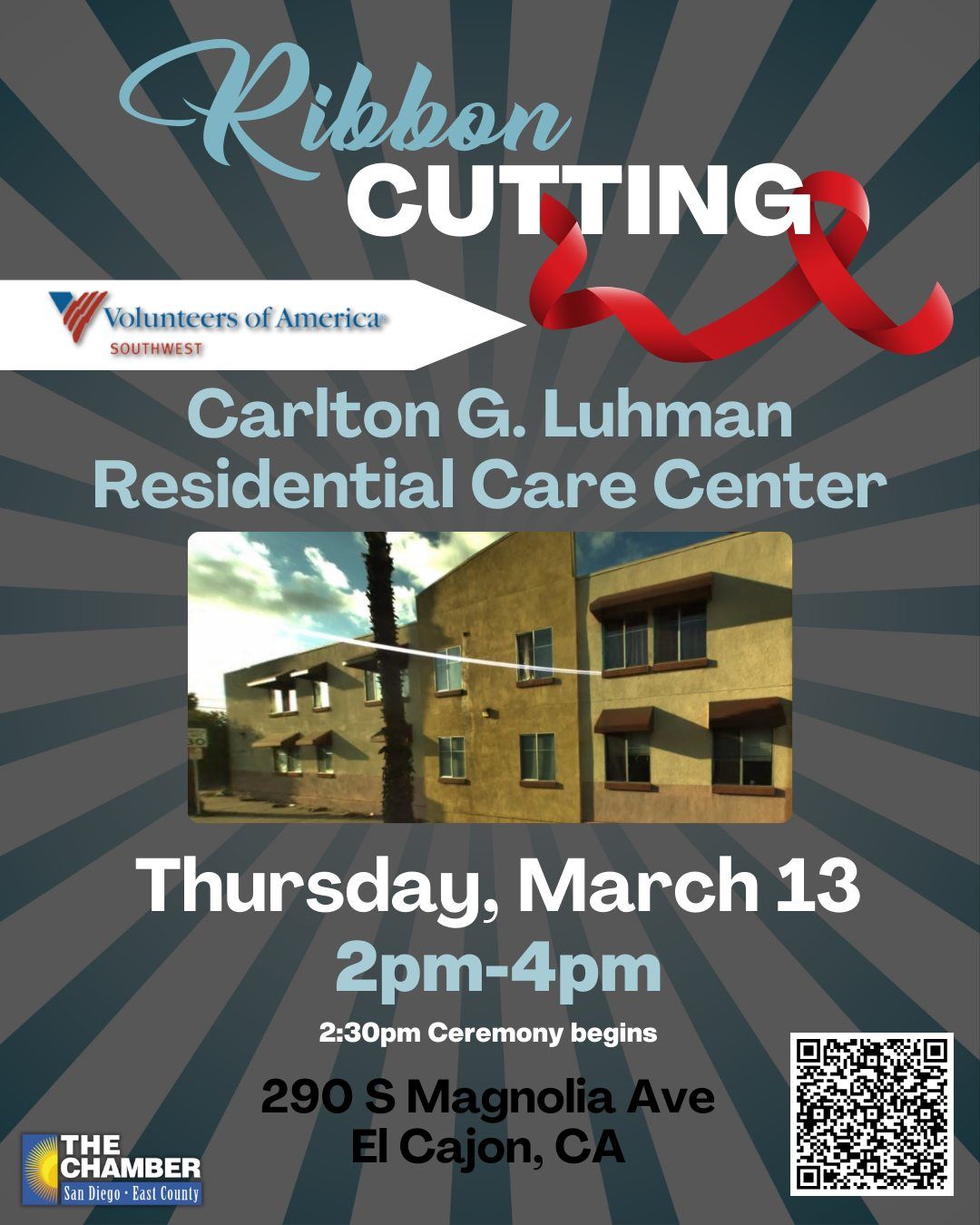 3\/13 Ribbon Cutting - Carlton G. Luhman Residential Care Center