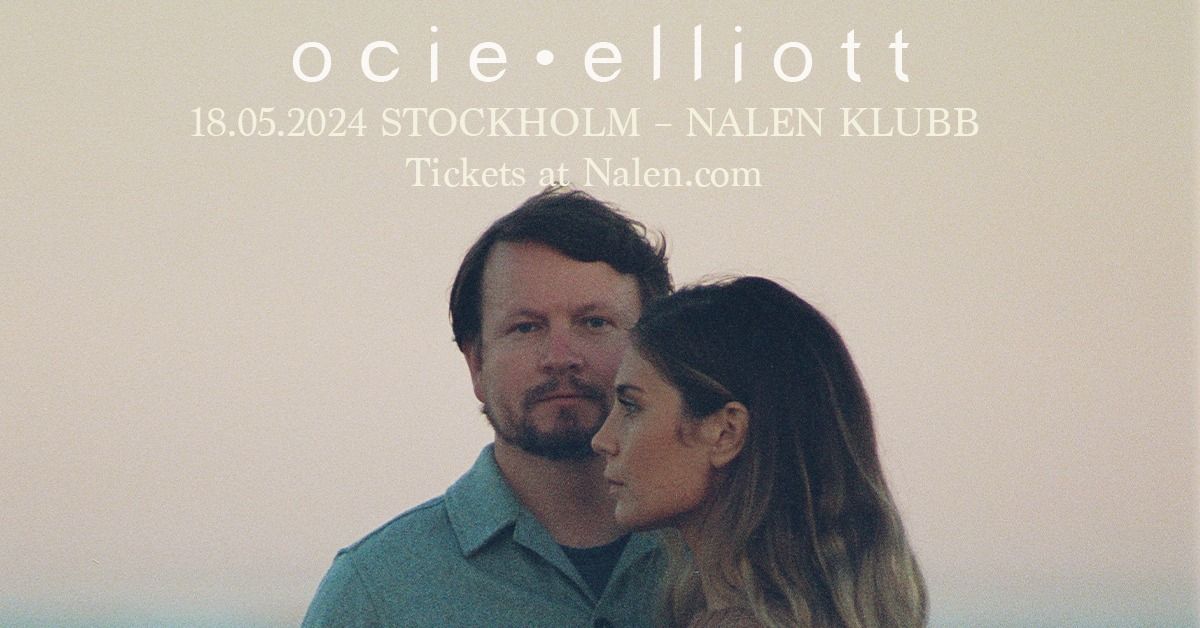 OCIE ELLIOTT | NALEN, STOCKHOLM