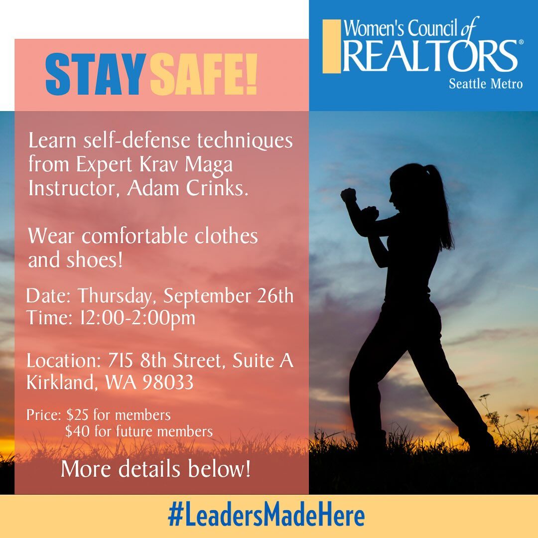 Realtor Safety Month Self-Defense Class