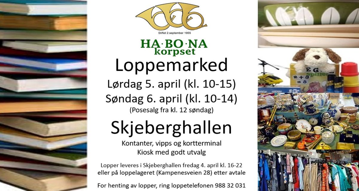 Loppemarkedet Ha-Bo-Na korpset