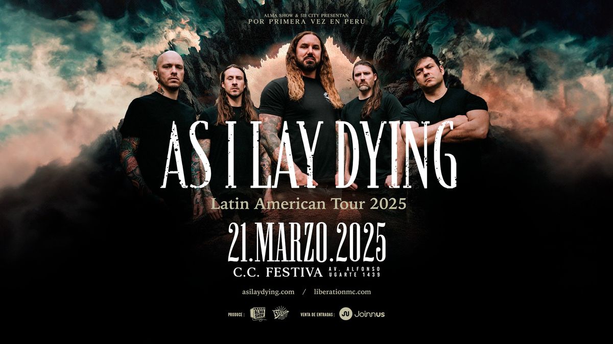 AS I LAY DYING en Lima 